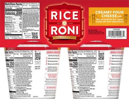 Rice-a-Roni 4pk Cups - Four Cheese