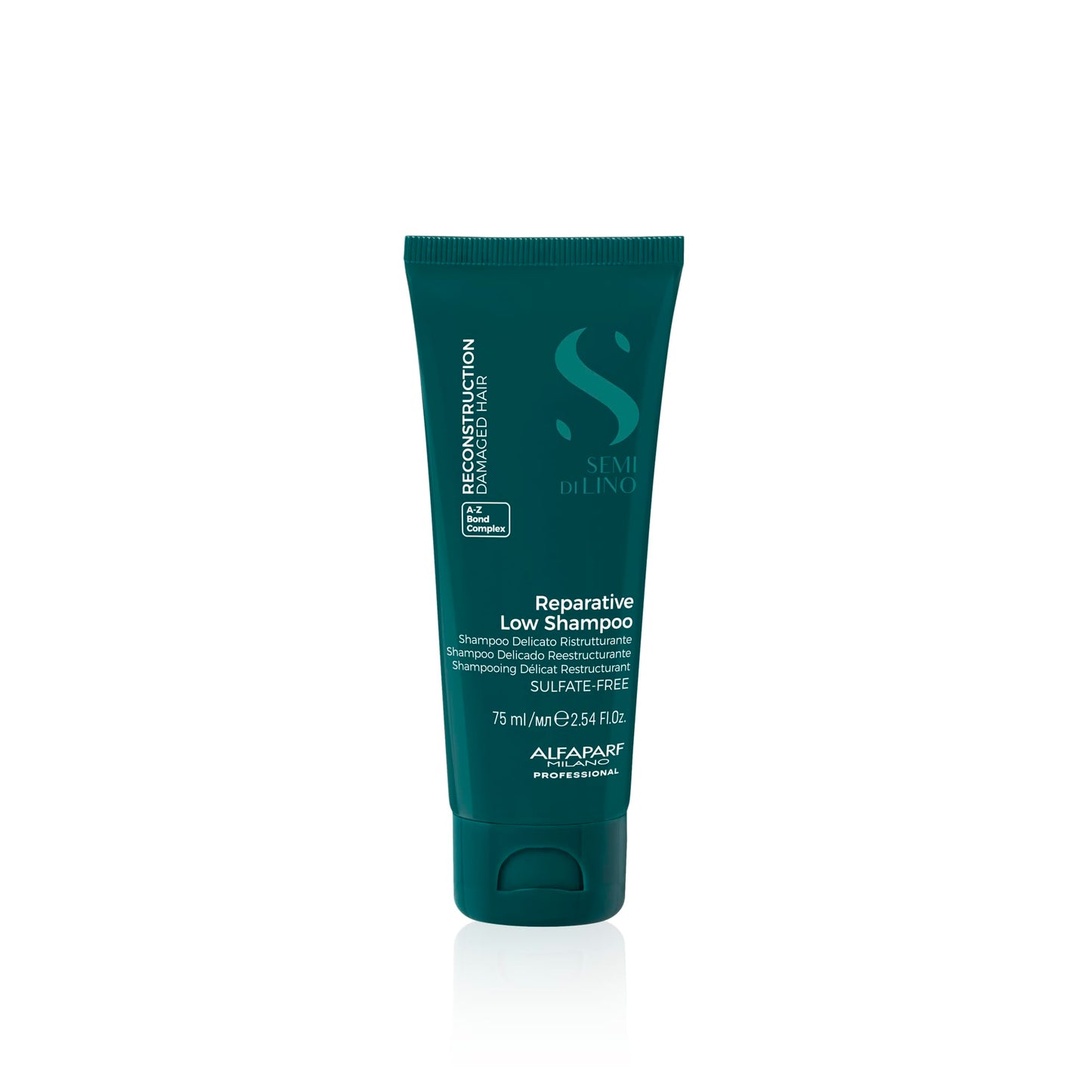 Alfaparf Milano Semi di Lino Reconstruction Travel Size Shampoo and Hair Mask Set for Damaged Hair - Hair repair - Strengthens and Restructures Hair