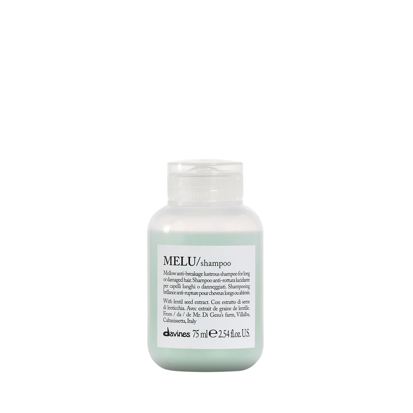 Davines MELU Shampoo, Anti-Breakage Cleansing For Long Or Damaged Hair