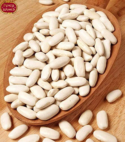 Spicy World Cannelini Beans 4 LB - From Italy - Dried White Medium Sized Kidney Beans (Cannellini)