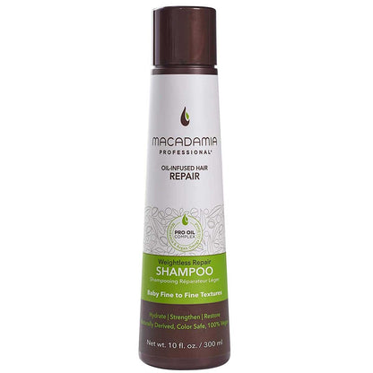 Macadamia Professional Hair Care Sulfate - Paraben Repair Hair Shampoo, Sheer Pecan, 10 Fl Oz