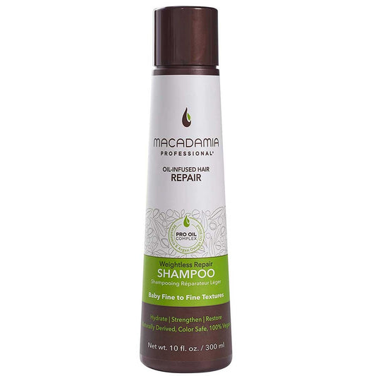 Macadamia Professional Hair Care Sulfate - Paraben Repair Hair Shampoo, Sheer Pecan, 10 Fl Oz