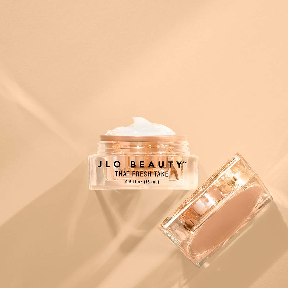 JLO BEAUTY Under Eye Cream for Women, Moisturizer with Peptides & Hyaluronic Acid, Hydrating Skin Care Cream to Help Reduce Puffiness, Dark Circles, Fine Lines & Wrinkles, That Fresh Take, 0.5 Oz
