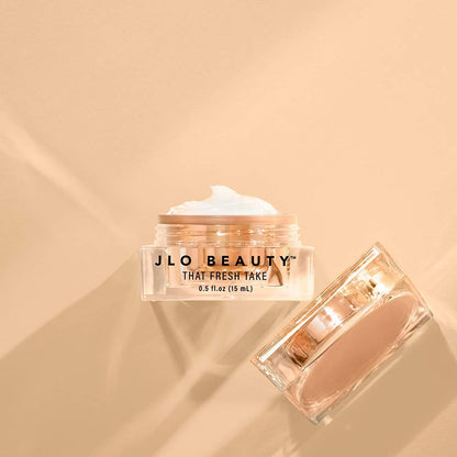 JLO BEAUTY Under Eye Cream for Women, Moisturizer with Peptides & Hyaluronic Acid, Hydrating Skin Care Cream to Help Reduce Puffiness, Dark Circles, Fine Lines & Wrinkles, That Fresh Take, 0.5 Oz