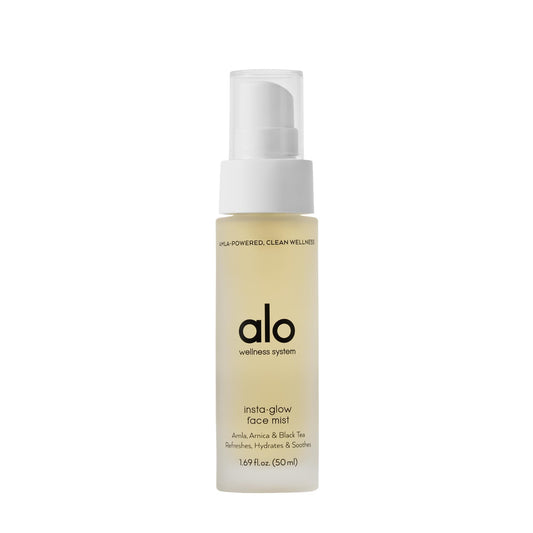 ALO Yoga Insta Glow Face Mist - Restores Moisture and Leaves Skin Looking Fresh, Dewy, Brighter and Radiant - 1.7 Fl Oz