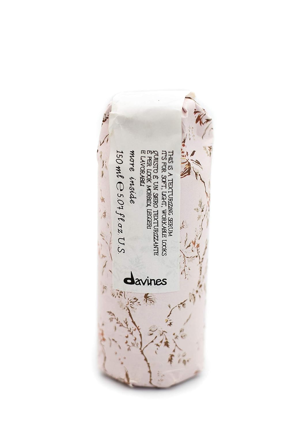 Davines This Is A Texturizing Serum, Light Hold Texture & Structure - Serum for Wavy Looks - Adds Body & Softness without Weighing Down, 5.07 Fl Oz