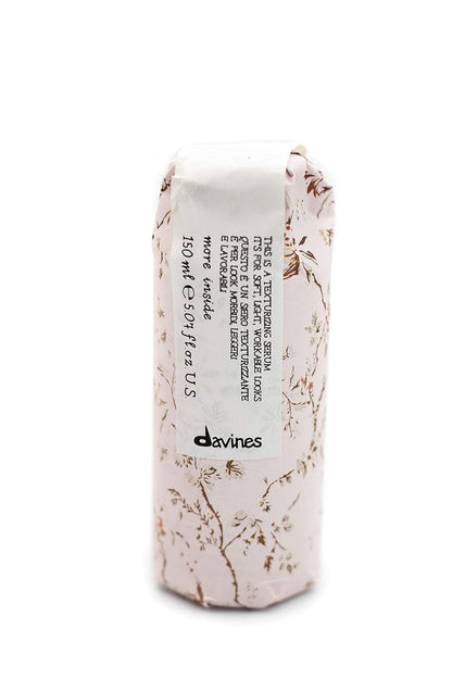 Davines This Is A Texturizing Serum, Light Hold Texture & Structure - Serum for Wavy Looks - Adds Body & Softness without Weighing Down, 5.07 Fl Oz