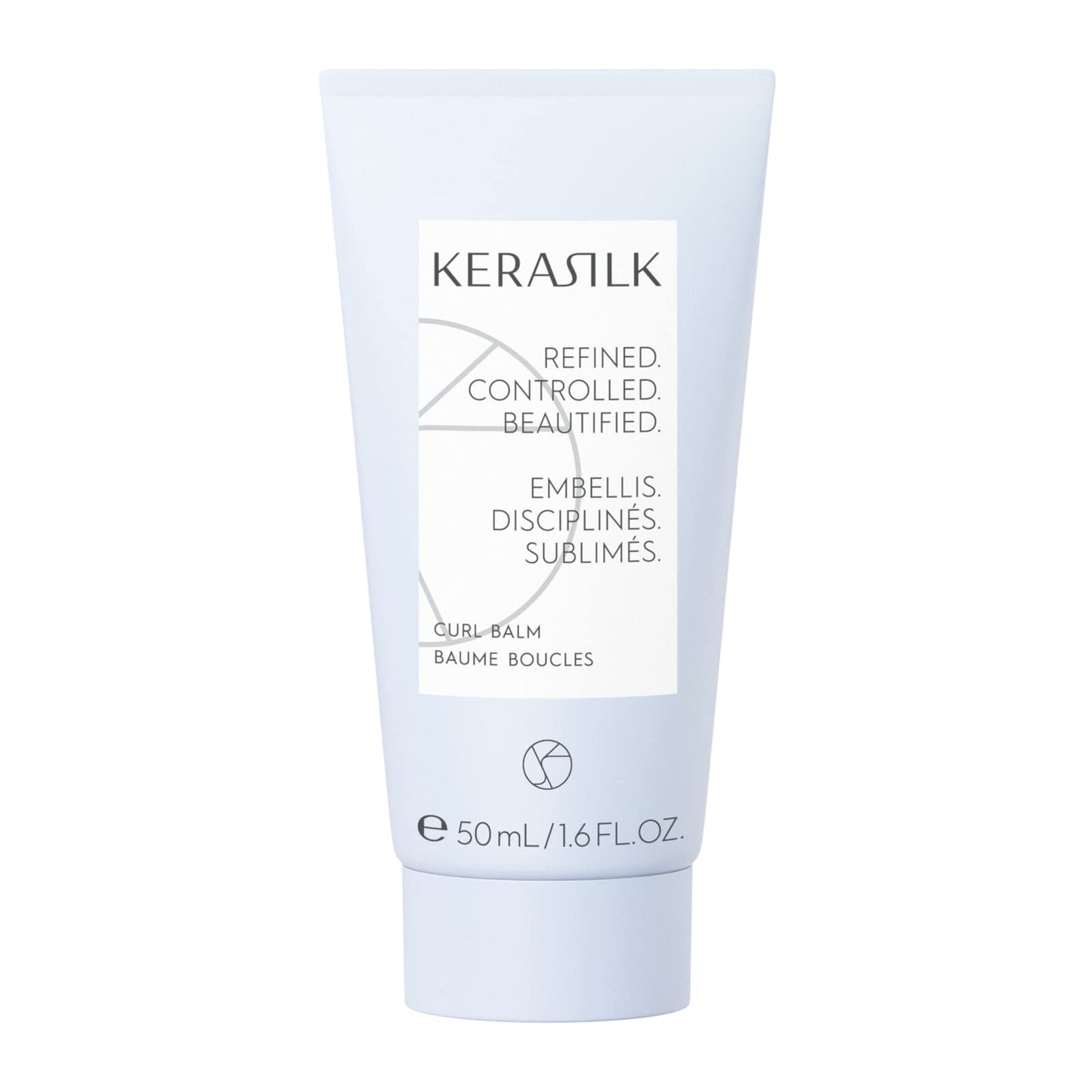 KERASILK Curl Balm | Creates Defined & Bouncy Curls | Enhances Curly Hair's Natural Texture | Frizz-Protection & Anti Humidity Effect | For All Curly Hair Types |