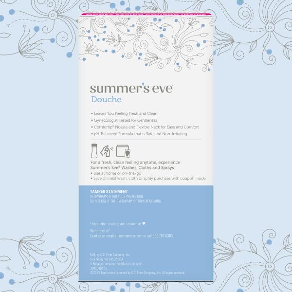 Summer's Eve Extra Cleansing Vinegar & Water Douche 2 Each (Pack of 5)