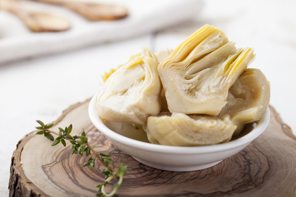Sanniti Italian Artichoke Hearts in Jar | Authentic Italian Flavor | Perfect for Appitizers, Pasta, Salads, & Dips | 19.4 oz