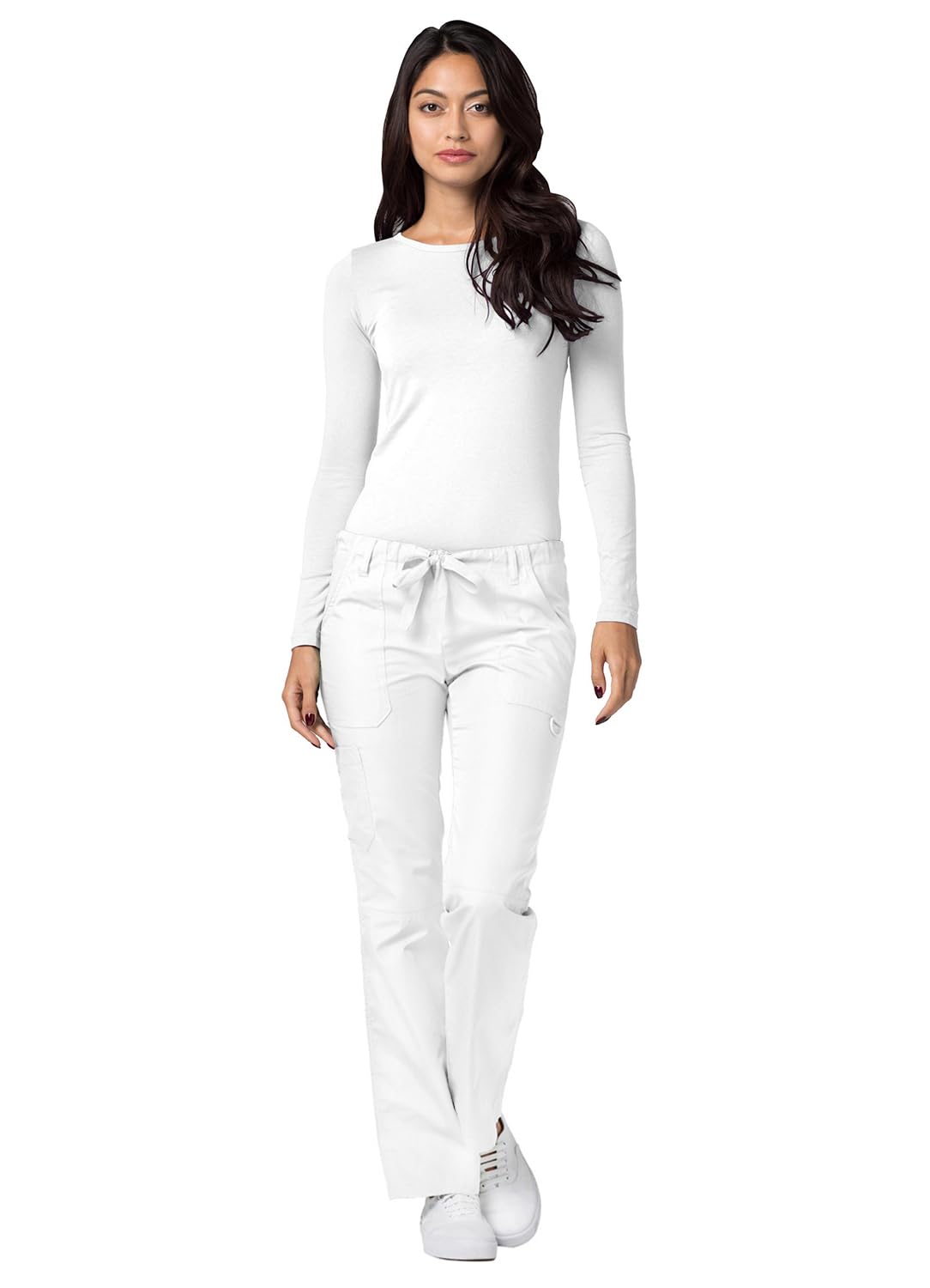 Adar Underscrubs for Women - Long Sleeve Underscrub Comfort Tee