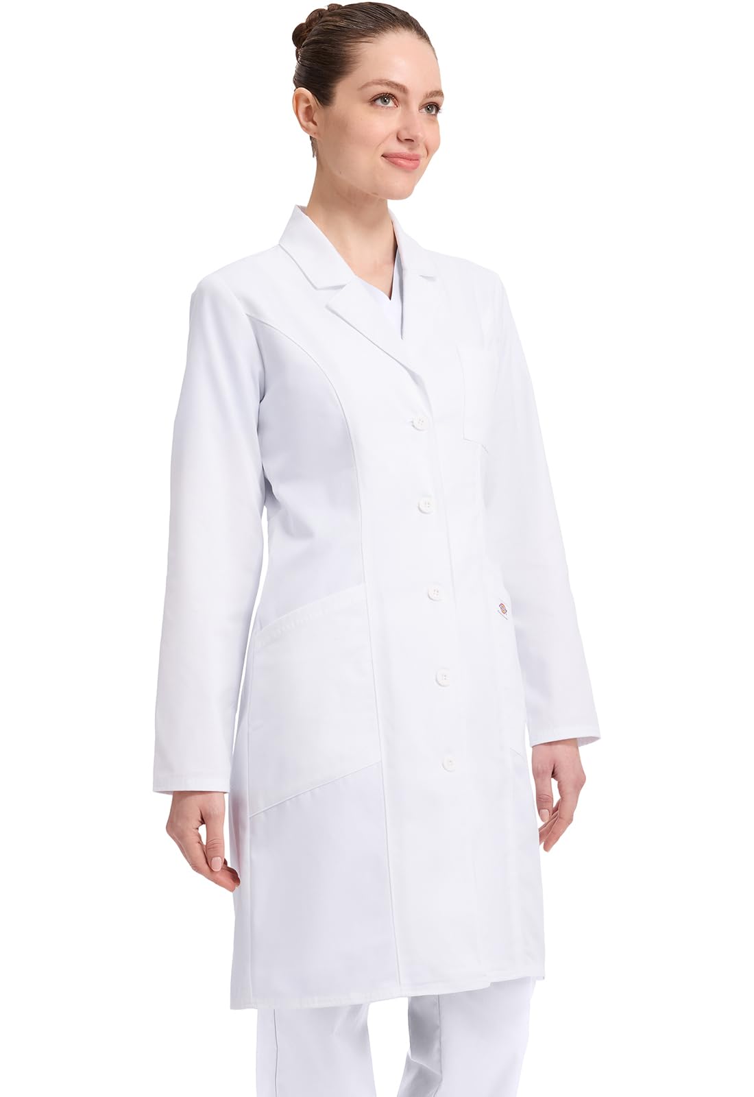 Dickies Contemporary Fit Women's 37" Twill Fitted Lab Coat 82401