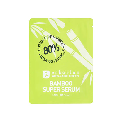 Erborian Bamboo Super Serum - Hydrating Facial Serum with Hyaluronic Acid for Replenished, Moisturized & Radiant Skin- Long-Lasting Intense Hydration - Korean Skincare – 1 fl oz