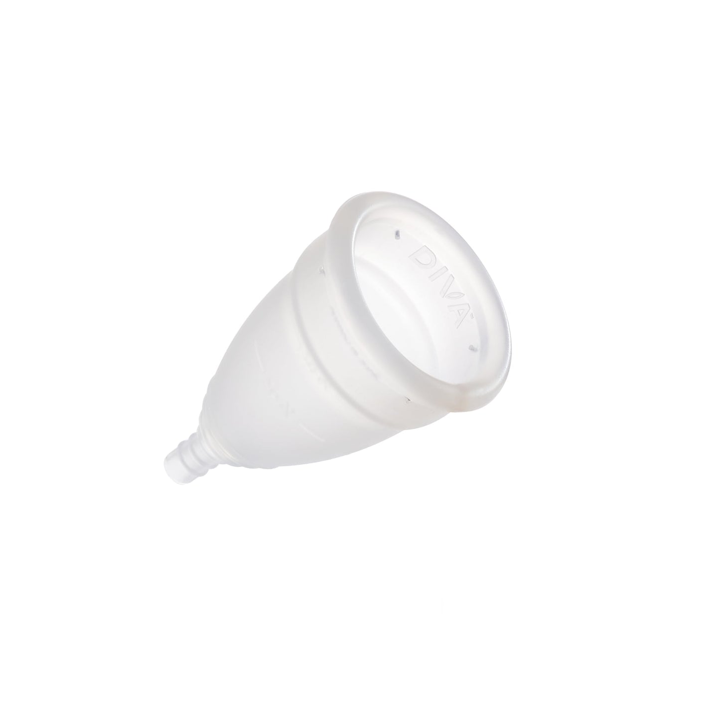DIVA Cup & Shaker - Medical Grade Silicone Cup for Period Care - Reusable Menstrual Cup with Shaker for On-The-Go Cleansing - Wear Up to 12 Hours - Model 1 (for Medium to Heavy Flow)