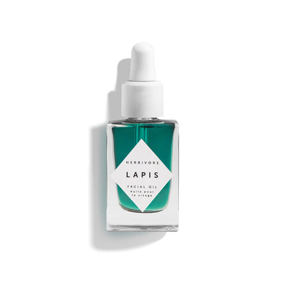 HERBIVORE Lapis Facial Oil | Balances Oil & Soothes Redness with Blue Tansy & Squalane | Safe for Oily & Acne Prone Skin, Non-Comedogenic, Vegan