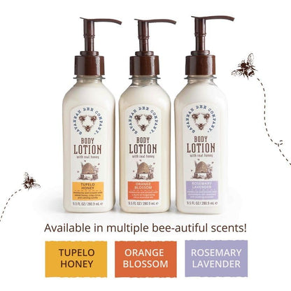 Savannah Bee Company Honey Body Lotion - All Natural Body Lotion for Women and Men