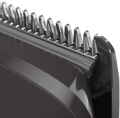 PHILIPS Multi Groomer 8000 Series, 21 Piece Grooming Kit, Beard Trimmer for Men, All-in-One Precision Trimmer for Face, Head, and Body