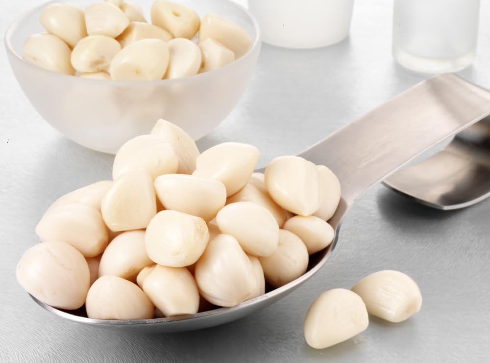 Sanniti Spanish Pickled Garlic, 15.9 Ounces (Pack of 2)