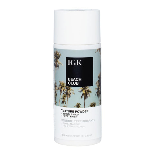 IGK BEACH CLUB Texture Powder | Invisible Volumizing Hair Powder, Instant Grip & Hold, Oil-Absorbing | Vegan + Cruelty-Free | 0.35 oz
