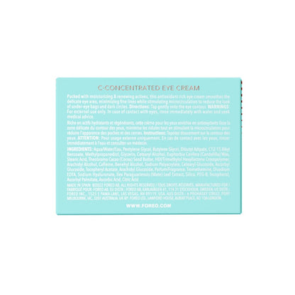 FOREO Hydrate & Brighten UFO 3 LED Set - Face Mask Skincare Device + 14 UFO Activated Masks + IRIS C-Concentrated Brightening Eye Cream, 0.5 Oz - Face Moisturiser