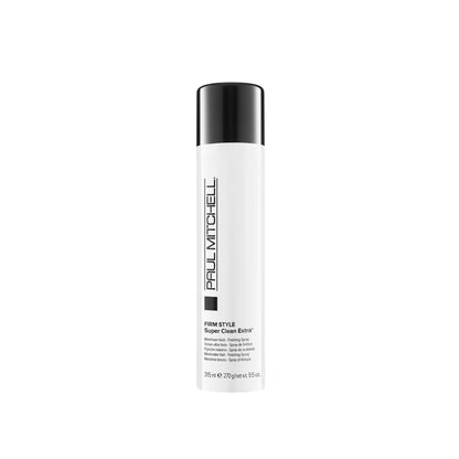 Paul Mitchell Super Clean Extra Hairspray, Long-Lasting, Firm Hold + Dry Finish, For All Hair Types