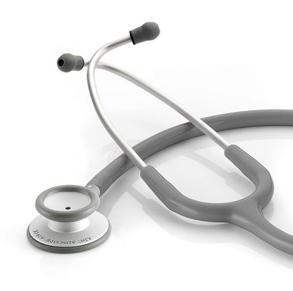 ADC Adscope Lite 619 Ultra Lightweight Clinician Stethoscope with Tuneable AFD Technology, 31 inch Length, Gray