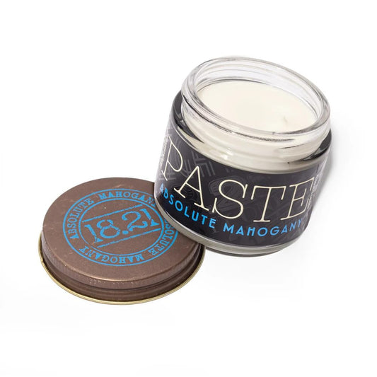 18.21 Man Made Hair Styling Product, 2oz. Absolute Mahogany Scent in Paste with Natural Shine Finish