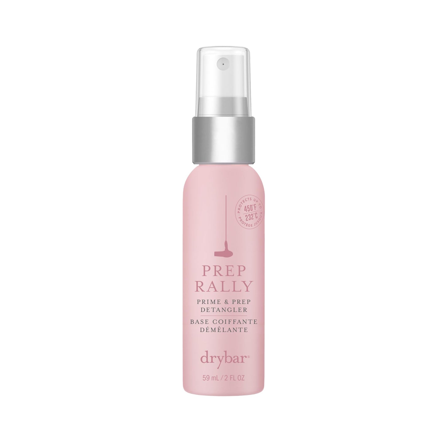 Drybar Prep Rally Prime & Prep Detangler | Nourishes Hair, Detangles with Ease, Leaves Hair Soft & Manageable, Protects Hair, Cruelty Free