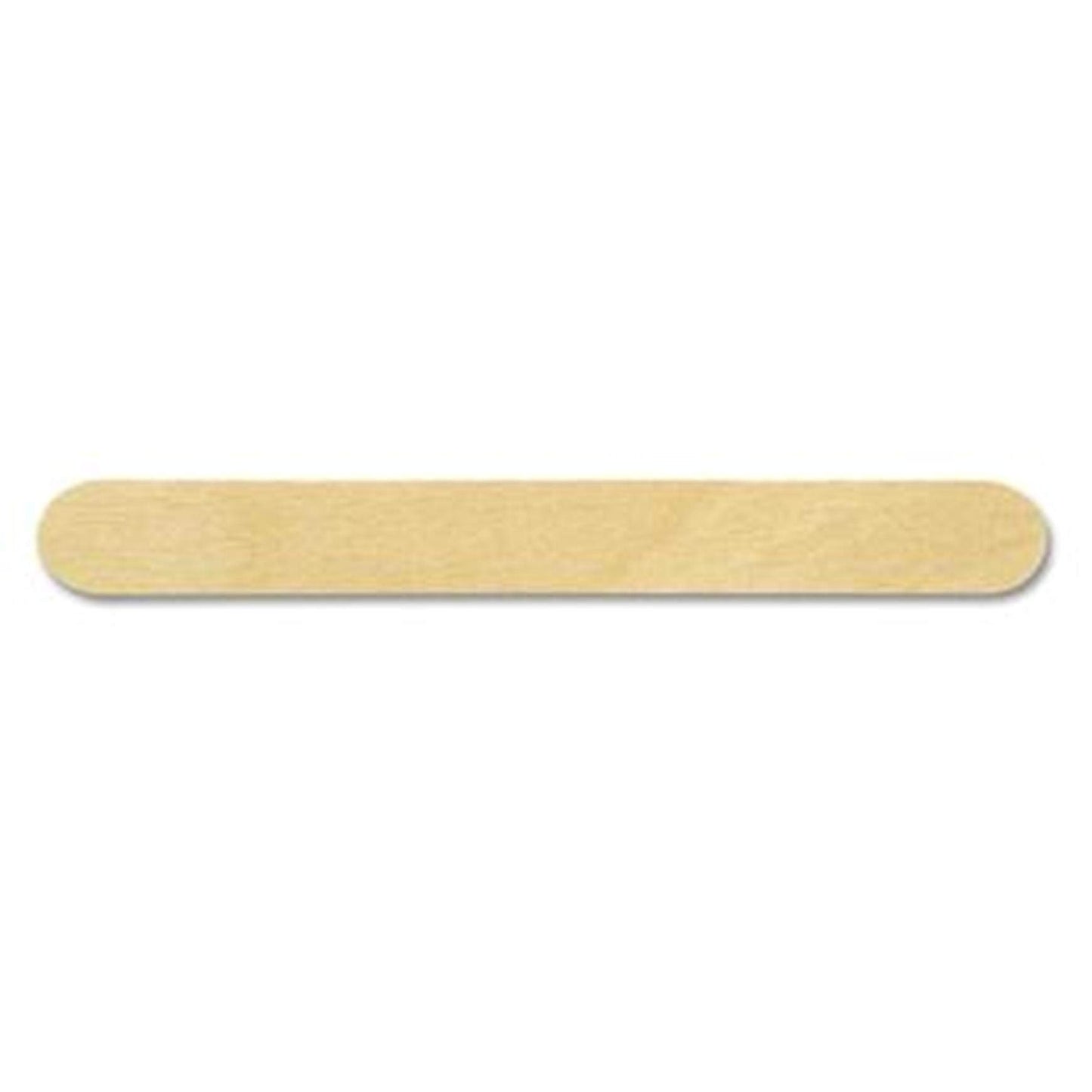 Puritan 704 Standard Tongue Depressor, Wooden, White Birch, 6" Length (Pack of 500)