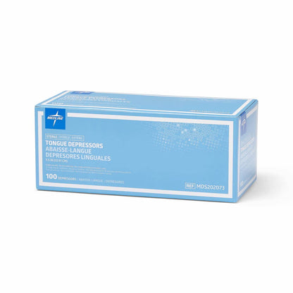 Medline Sterile Tongue Depressor, 5.5" Size, Pack of 1000