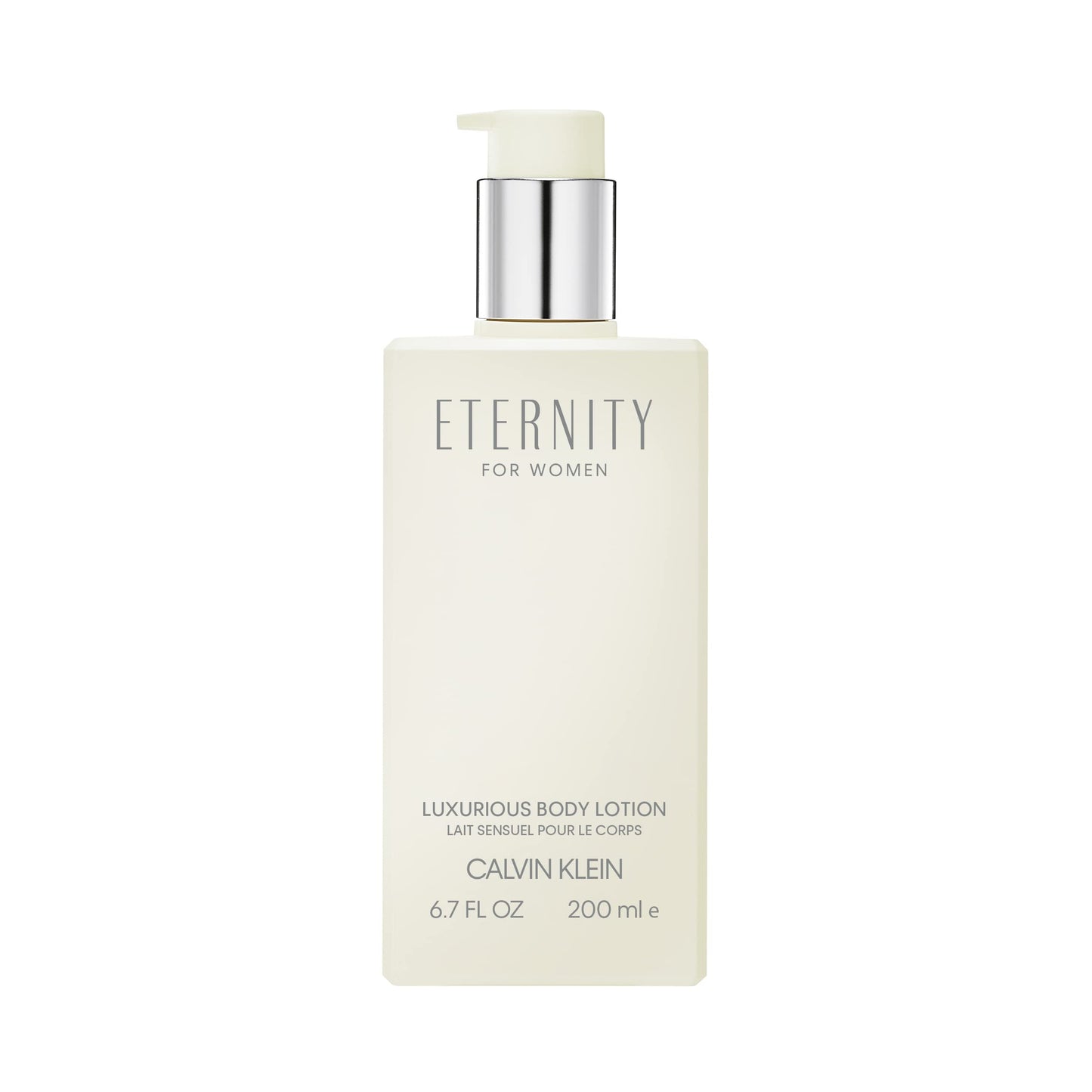 Calvin Klein Eternity Body Lotion With Notes of Bergamot, White Rose, Sandalwood & Amber 6.7 fl oz
