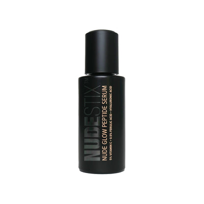 Nudestix Nude Glow Peptide Serum – Vitamin C & Multi-Peptide Brightening Serum for Glowing, Smooth Skin | Anti-Aging, Hydrating with Niacinamide, Ferulic Acid & Hyaluronic Acid