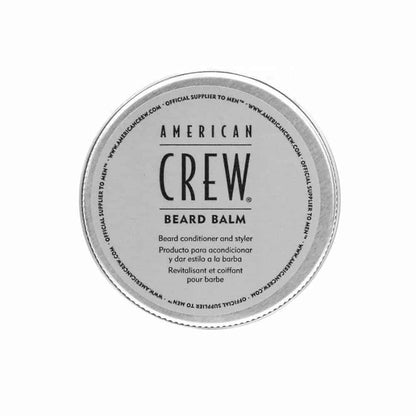 AMERICAN CREW Beard Balm, Conditioner & Styler, Sweet Almond Oil, Shea Butter, 2.1 Fl Oz (Pack of 2)