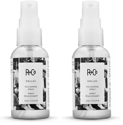 R+Co Dallas Hair Thickening Spray | Volumizing & Texturizing Spray for All Lengths | Adds Volume, Body & Shine | Perfect for Blowouts, Curling Irons & Roller Sets