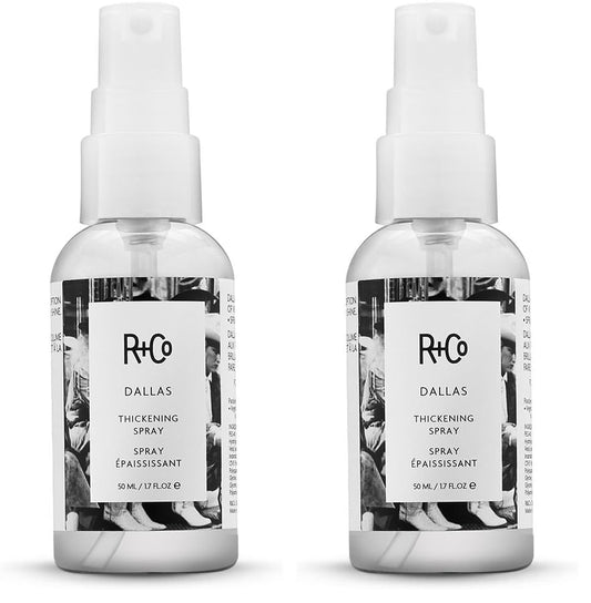 R+Co Dallas Hair Thickening Spray | Volumizing & Texturizing Spray for All Lengths | Adds Volume, Body & Shine | Perfect for Blowouts, Curling Irons & Roller Sets