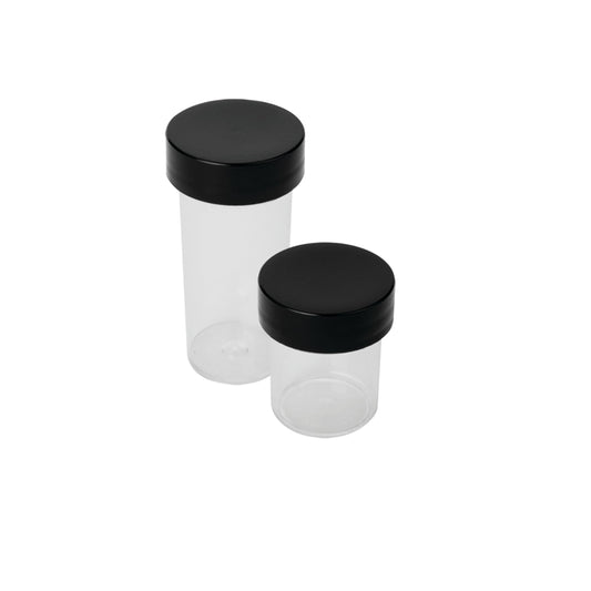 Stansport Vial Set (Set of 2), 0.5/1-Ounce