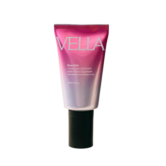 Vella Everslide Silicone Glide Gel for Women & Couples, Long Lasting Intimate Moisture Enhancer with Squalane & Sea Buckthorn Oil, Non Greasy, pH Balanced Feminine Care, Vegan 70ml