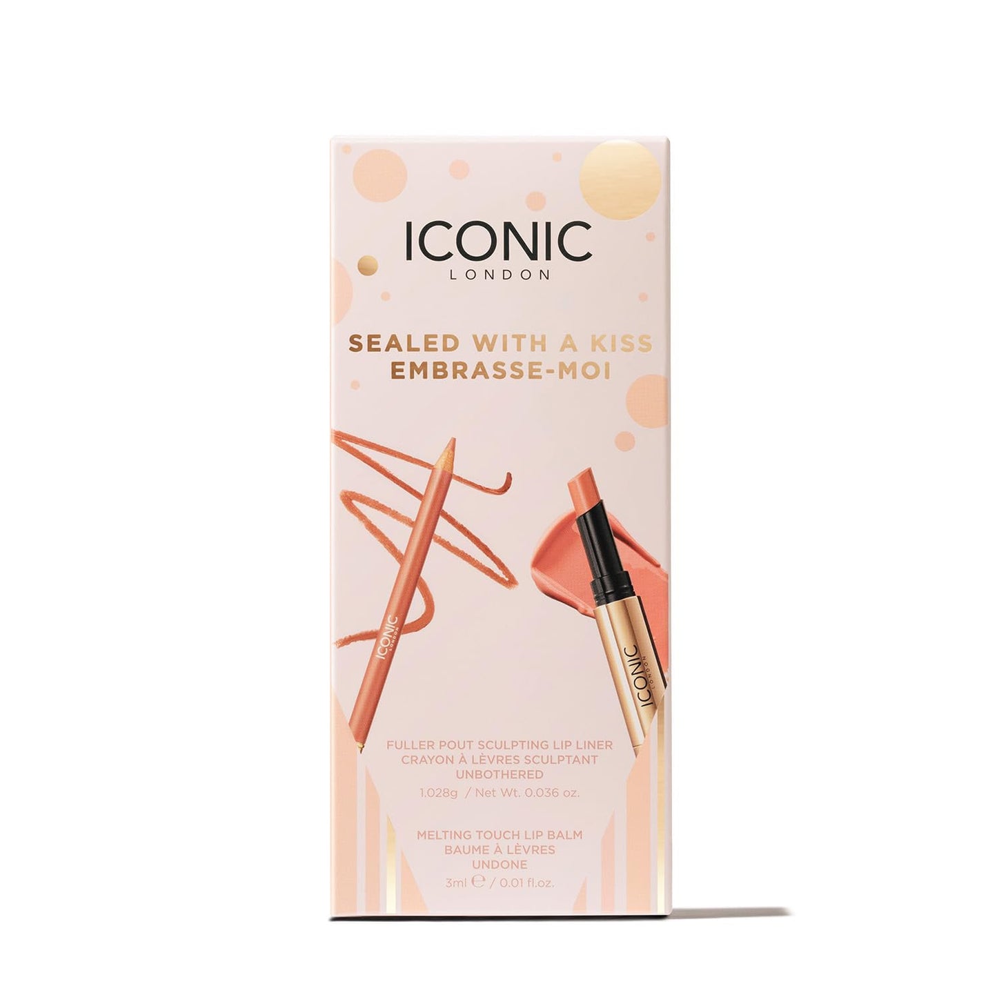 ICONIC LONDON Makeup Set for Natural Glow and Radiant Highlight, Perfect for Stocking Stuffers, Travel-Friendly, Cruelty-Free, Vegan Makeup