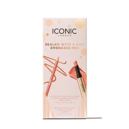 ICONIC LONDON Makeup Set for Natural Glow and Radiant Highlight, Perfect for Stocking Stuffers, Travel-Friendly, Cruelty-Free, Vegan Makeup