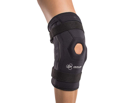 DonJoy Performance Bionic Knee Brace – Hinged, Adjustable Patella Support, Lateral/Medial Ligament (ACL, MCL, LCL), Meniscus, Knee Sprains