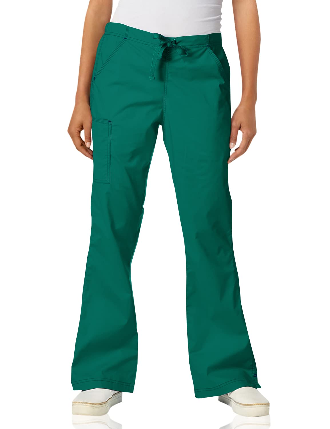 WonderWink Women's Wonderflex Grace Scrub Pant, Hunter, 3X-Large/Tall