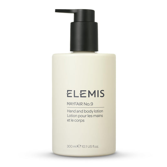 ELEMIS Mayfair No.9 Hand & Body Lotion, Lightweight Formula Hydrates, Softens, and Moisturizes Skin with Sustainable Shea Butter and Borage Oil