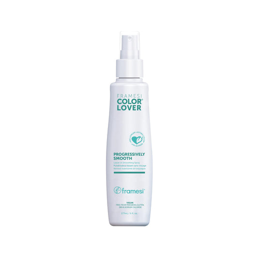 FRAMESI Color Lover Progressively Smooth Leave In Smoothing Spray, 6 fl oz, Leave In Conditioner for Color Treated Hair