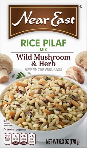 Near East Wild Mushroom And Herb Pilaf, 6.3 oz