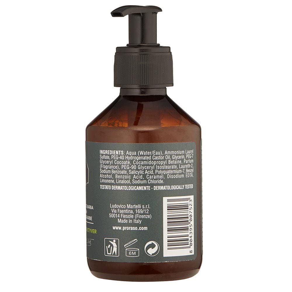Beard Wash for Men to Cleanse, Soften, Refresh, and Smooth Beard and Skin