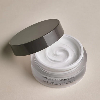 COLLEEN ROTHSCHILD Vitamin C Nourishing Cream | Daily Face Moisturizer | Combats Discoloration, Uneven Tone and Fine Lines (1.7 fl oz)