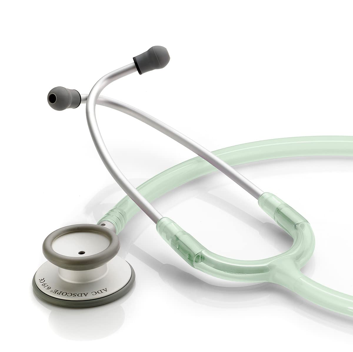 ADC - 619FS Adscope Lite 619 Ultra Lightweight Clinician Stethoscope with Tunable AFD Technology, Sea Glass