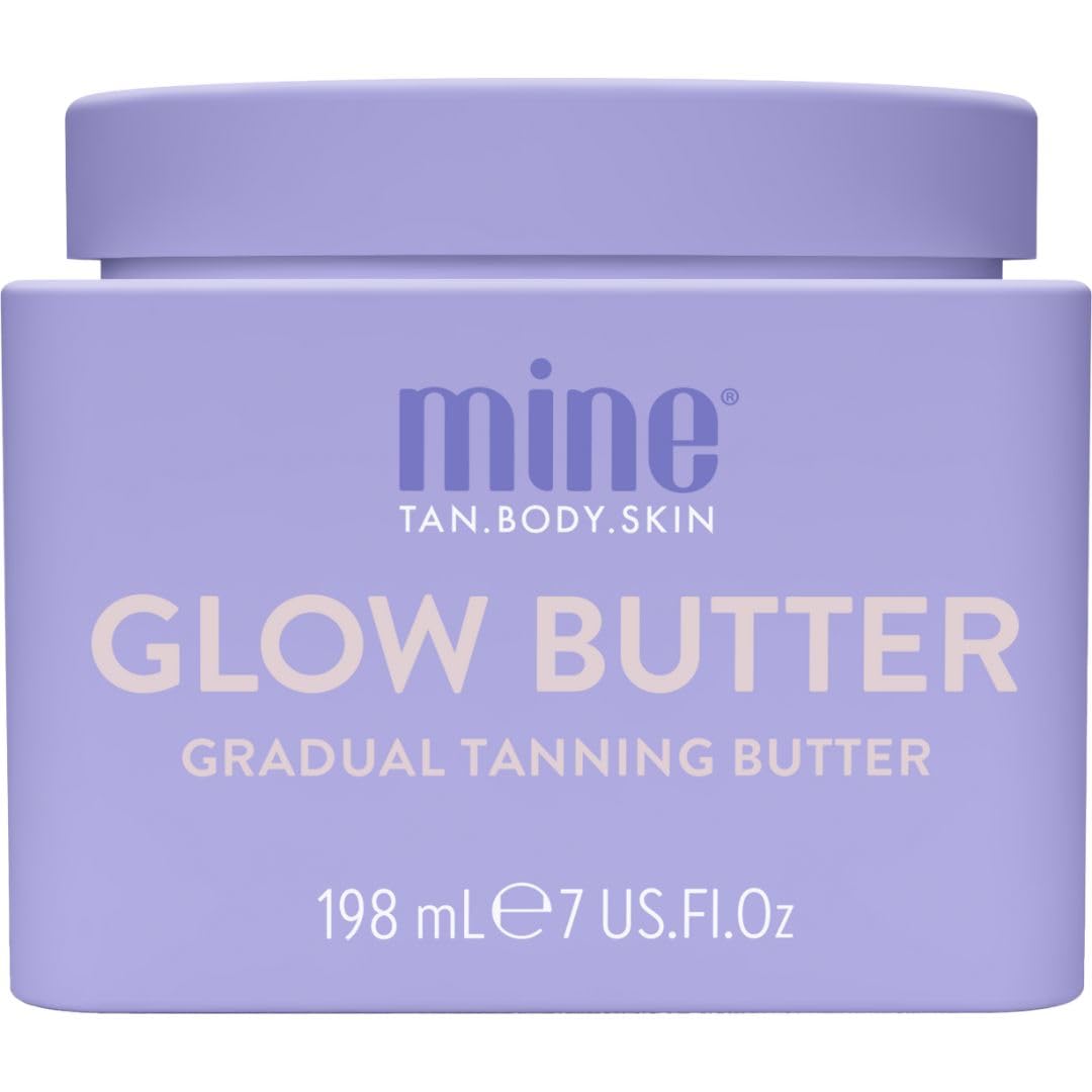 MineTan Self Tanner Body Lotion | Daily Gradual Butter - Best Moisturizing Untinted Sunless Tanning Cream To Build a Deep Dark Bronze Or Extend a Natural Golden Tan, No Fake Smell, 7 Fl Oz