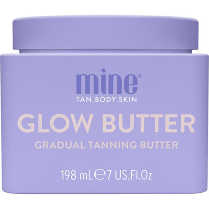 MineTan Self Tanner Body Lotion | Daily Gradual Butter - Best Moisturizing Untinted Sunless Tanning Cream To Build a Deep Dark Bronze Or Extend a Natural Golden Tan, No Fake Smell, 7 Fl Oz