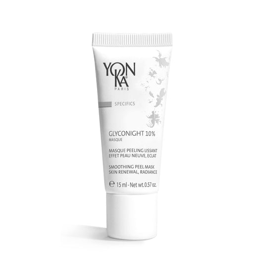 Yon-Ka Glyconight 10% Peel Masque Anti-Aging Face Mask, Skin Renewal for Wrinkles and Pore Reduction with Glycolic Acid